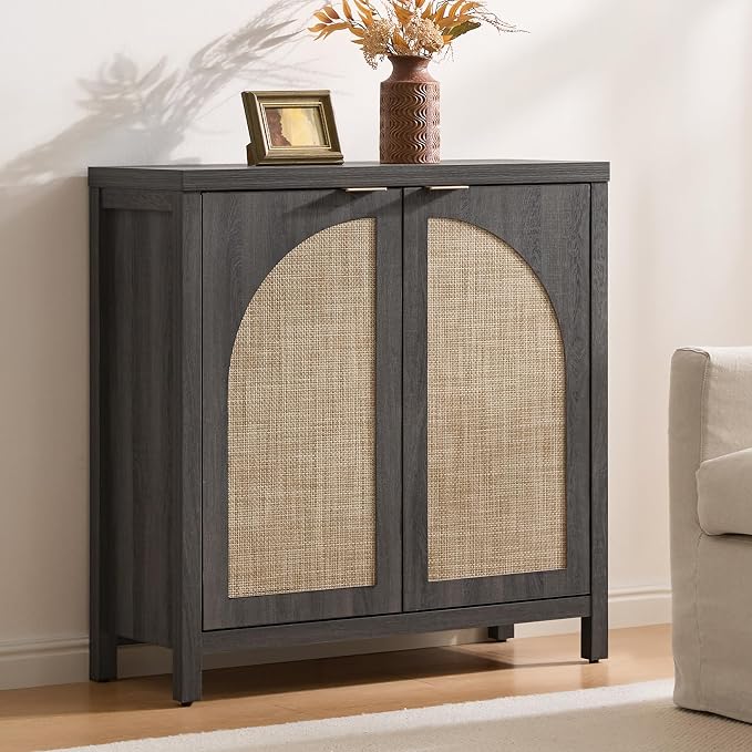 SICOTAS Rattan Sideboard Buffet Cabinet by SICOTAS