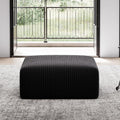 Avenco 35.4” Modular Ottoman, Corduroy Fabric, Zero Assembly Multifunctional by Avenco