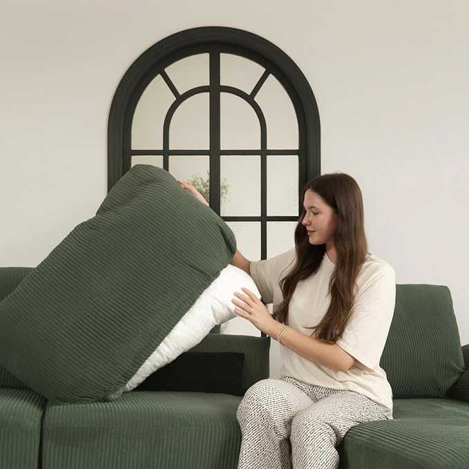 EASE MOOSE Oversized Sectional Modular Sofa, Large L Shape Sectional Couch Wide - Image 6