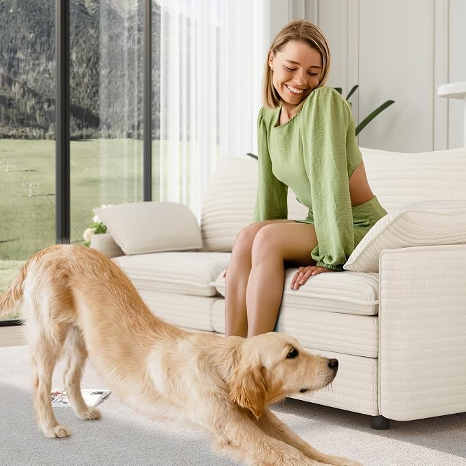 Vesgantti 74" Loveseat Sofa for Living Room, Comfy Cloud Couch Deep Seat - Image 6