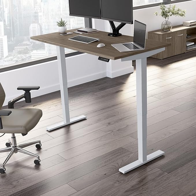 Bush Business Furniture 60-inch Electric Height Adjustable Standing Desk - Image 2