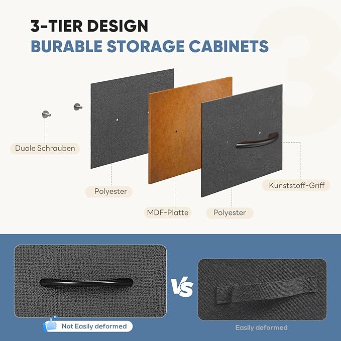 DUMOS Dresser for Bedroom, Dressers & Chests of Drawers Dresser Organizer - Image 4