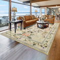Area Rugs for Living Room, 6x9 Washable Vintage Rug for Bedroom, Non-Slip by Rtizon