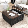 jimeimen Farmhouse Lift Top Coffee Table by jimeimenFurniture