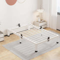 ROIL 7 Inch White Twin Bed Frame by ROIL