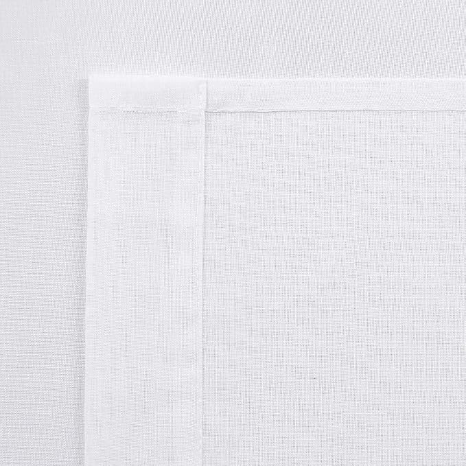 DWCN Living Room Curtains Sheer 84 inches Long 2 Panels Set, Airy & Soft - Image 5