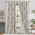 jinchan Blackout Floral Curtains by JINCHAN