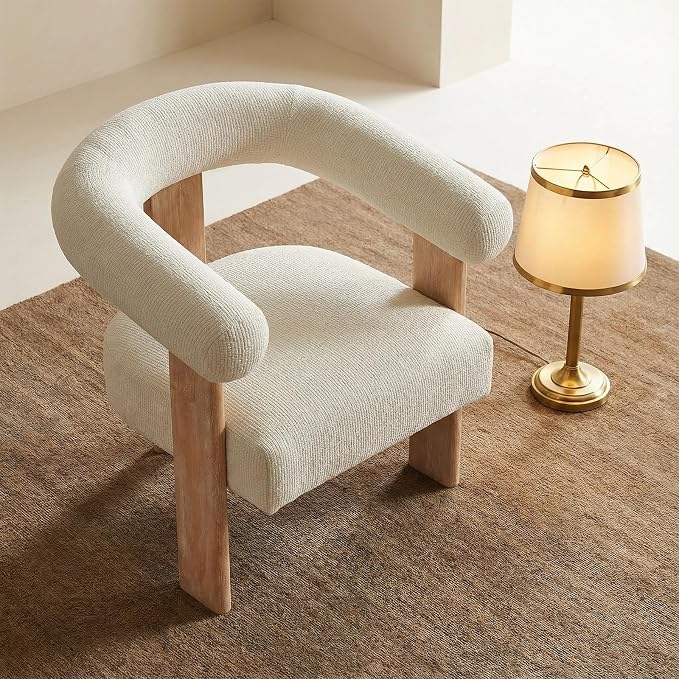 VKNOW Accent Chair Living Room Chair, Modern Upholstered Arm Chair - Image 7