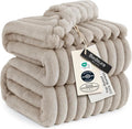 Bedsure GentleSoft Fleece Bed Blankets Full Size by BEDSURE