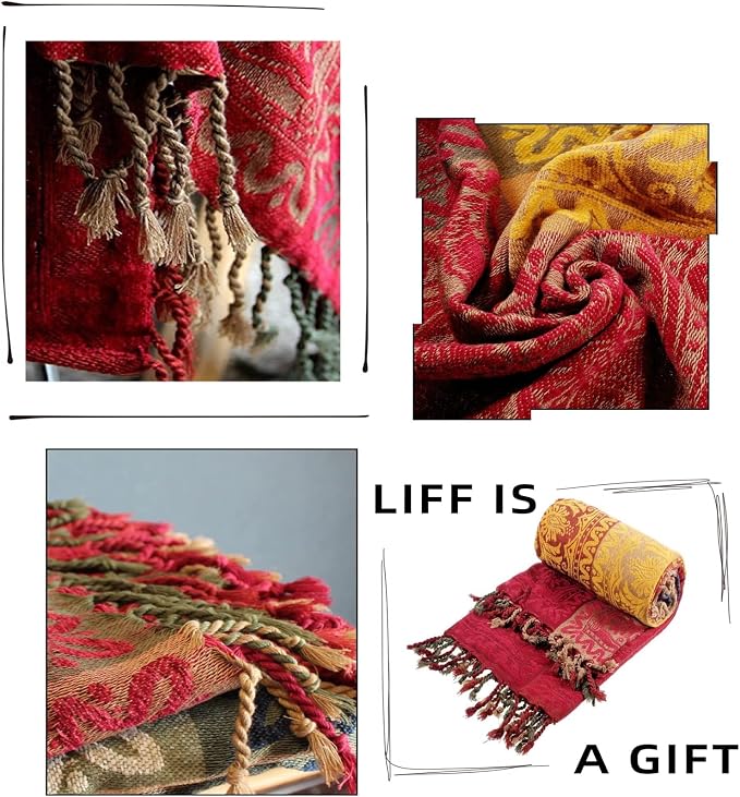 Boho Throw Blanket - Image 5