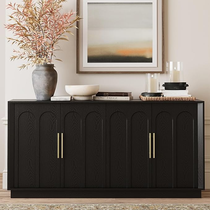 FORTUNETEC Sideboard Buffet Cabinet by FORTUNETEC