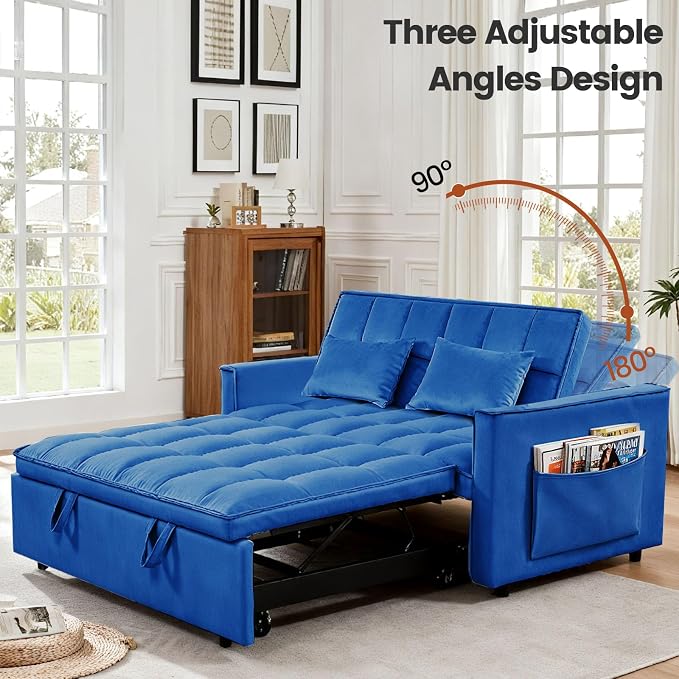 Convertible Sofa Bed, Pull Out Couch - Image 6