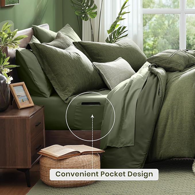 Monbix Oversized King Comforter Set - Image 5