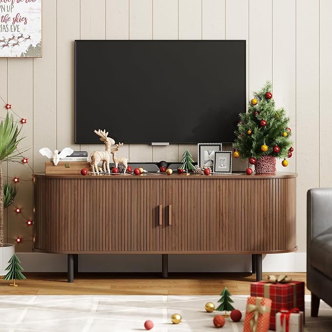 ONBRILL 55" TV Stand with Power Outlet by ONBRILL