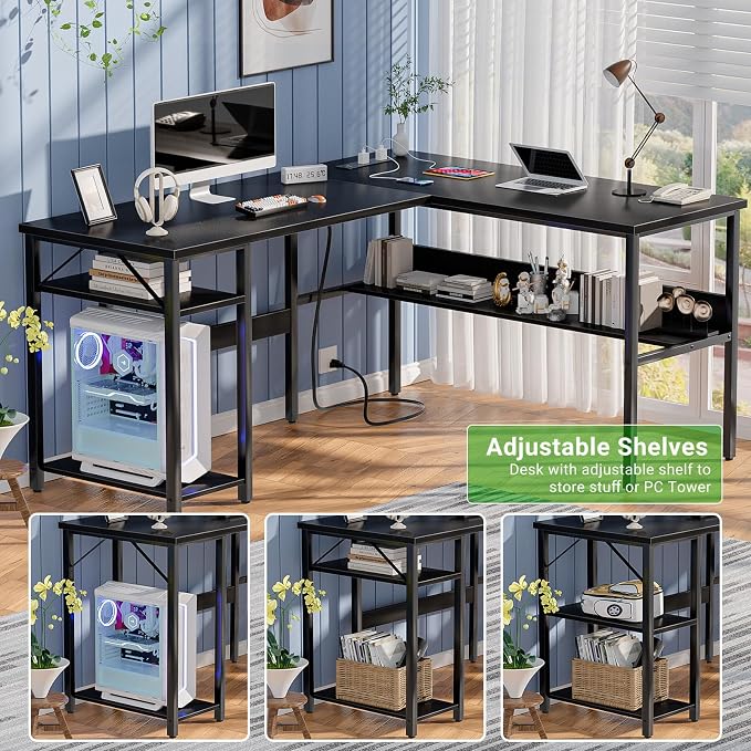 Unikito Reversible L Shaped Desk - Image 6