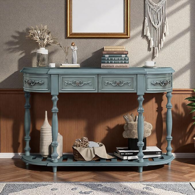 LUMISOL Half Moon Console Table by LUMISOL