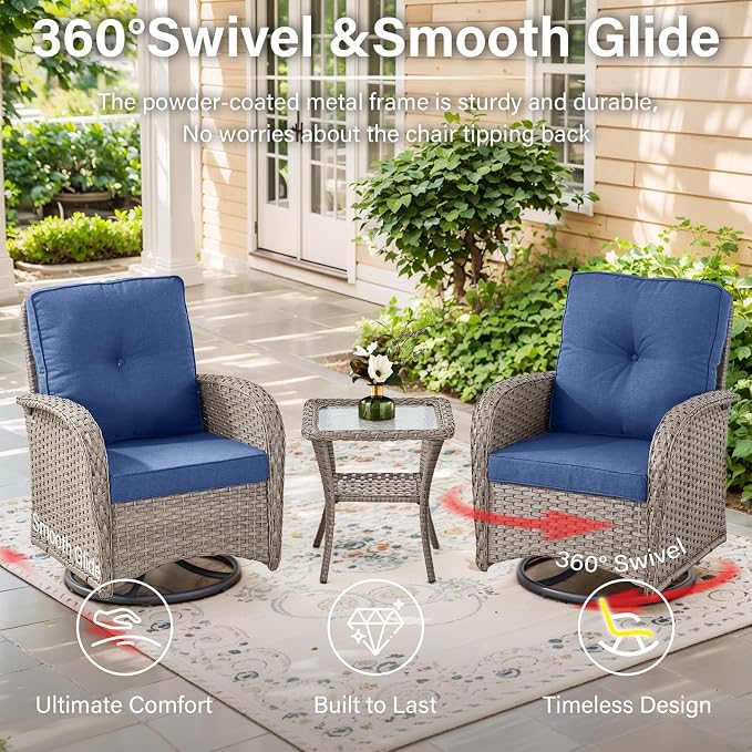 Belord Wicker Outdoor Furniture Set - Image 3
