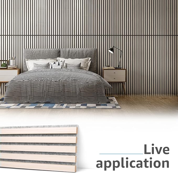 Art3d 2 Wood Slat Acoustic Panels - Image 6