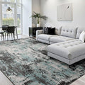 RELEANY Washable Area Rugs 10'x14 Non-Slip Modern Abstract Soft by RELEANY