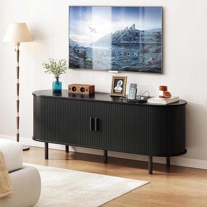 ONBRILL 55" TV Stand with Power Outlet - Image 7