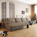 136" Sectional Couches for Living Room Cloud Couch Sofa by AWarmHomeForYou