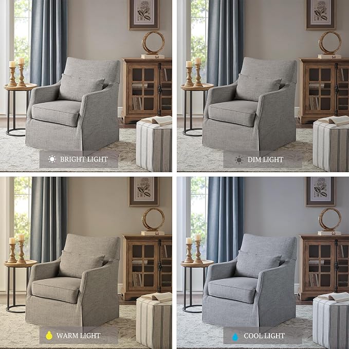 Martha Stewart London Swivel Chair - Image 8