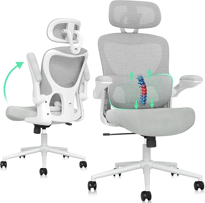 SUNNOW Ergonomic Office Chair, Comfy Mesh Desk Chair, High Back Computer Gaming by SUNNOW