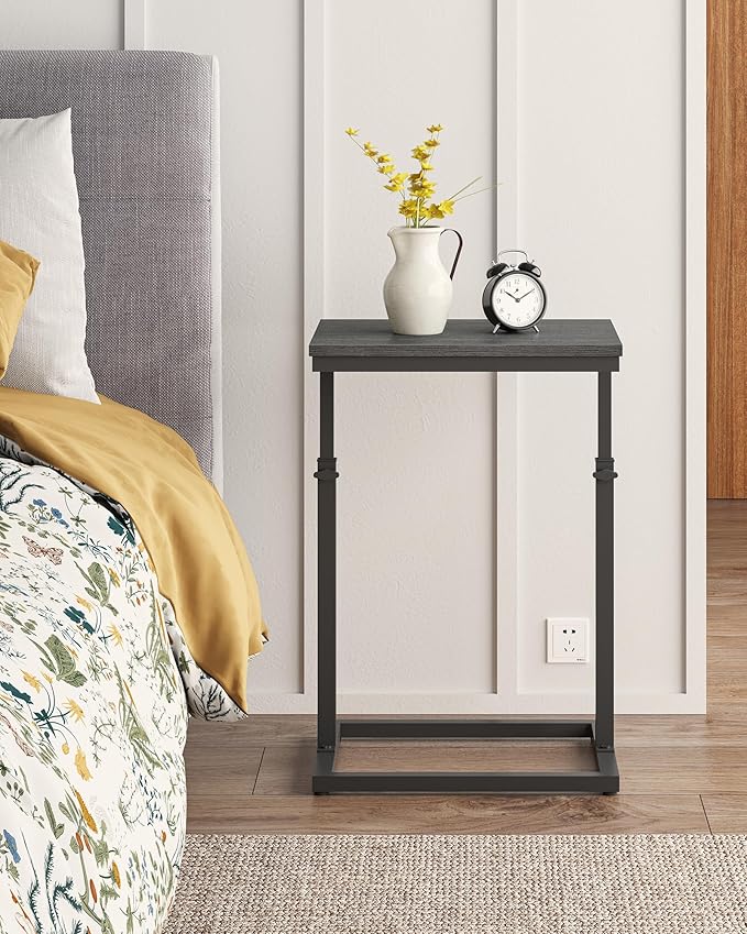 TUTOTAK End Table, Side Table, Tall Couch Table, Sofa Table, Living Room - Image 6