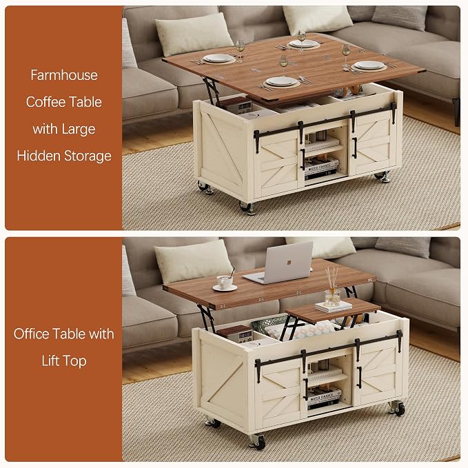 Turosur Lift Top Coffee Table - Image 3