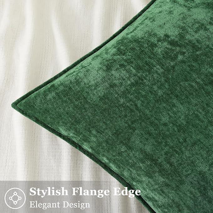 decorUhome Summer Couch Throw Pillow Covers 18x18 Set of 2, Decorative Soft - Image 3