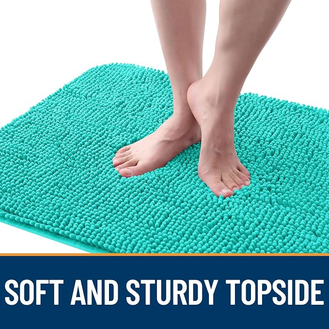 OLANLY Dog Door Mat for Muddy Paws 50x30, Absorbs Moisture and Dirt, Absorbent - Image 4