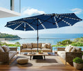 SUPERJARE 13ft Outdoor Patio Umbrella by SUPERJARE