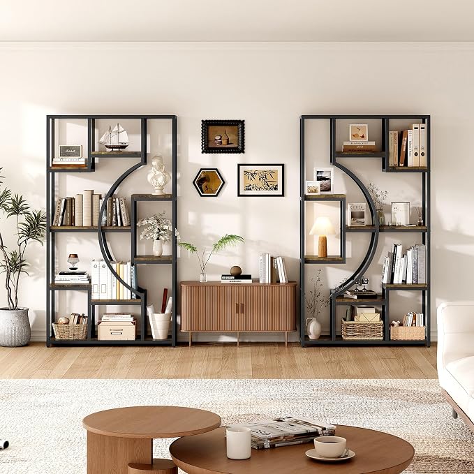 LGHM Industrial 5-Tier Bookshelf - Image 5