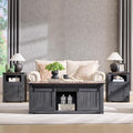 IFGET Farmhouse Furniture Set of 3, Includes 48" Lift Top Coffee Table by IFGETEnrichYourLivingSpace