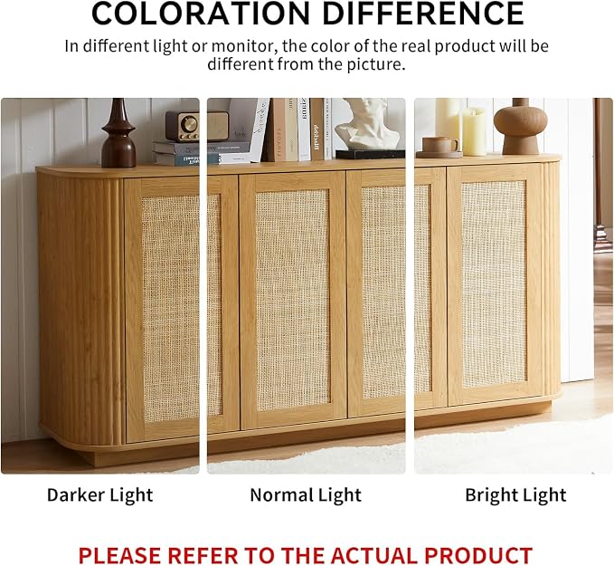 LKTART 64" Sideboard Buffet Cabinet - Image 7