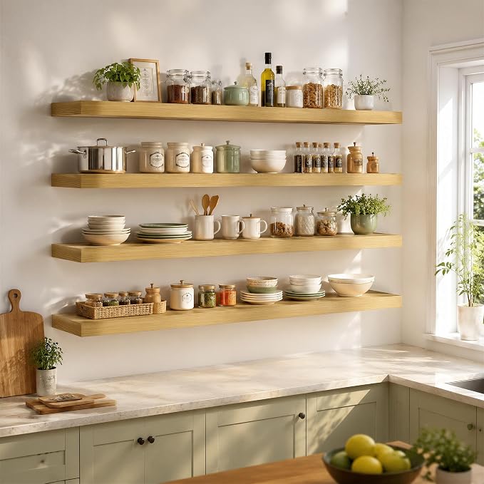 FLYJOE 48 Inch Long Floating Shelves - Image 4