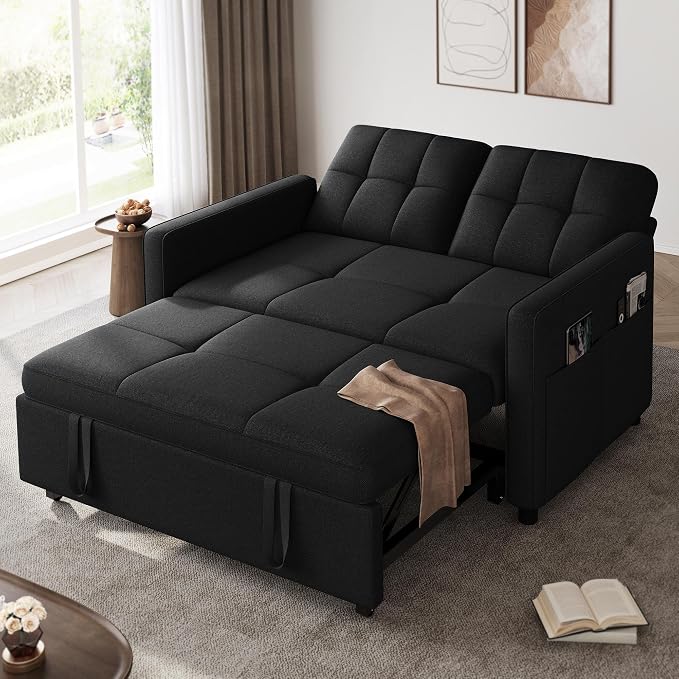 DWVO 55" Convertible Sofa Bed, 3-in-1 Sleeper Sofa by DWVO