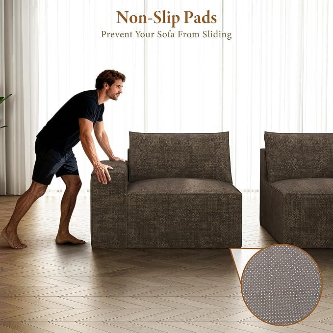 Vesgantti 143.7" Boneless Couch - Image 5