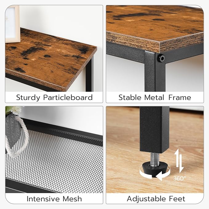 HOOBRO 29.5" Narrow Console Table, Entryway Table - Image 8