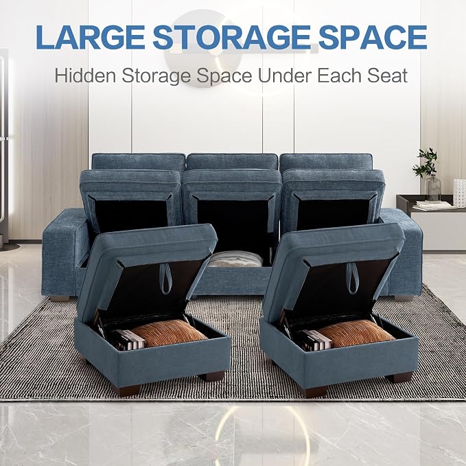 TEKAMON 100" Modular Sectional Sofa - Image 2