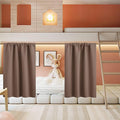 RYB HOME Half Curtain Tiers 36 inch Length, Rod Pocket Summer Heat Blocking by RYBHOME