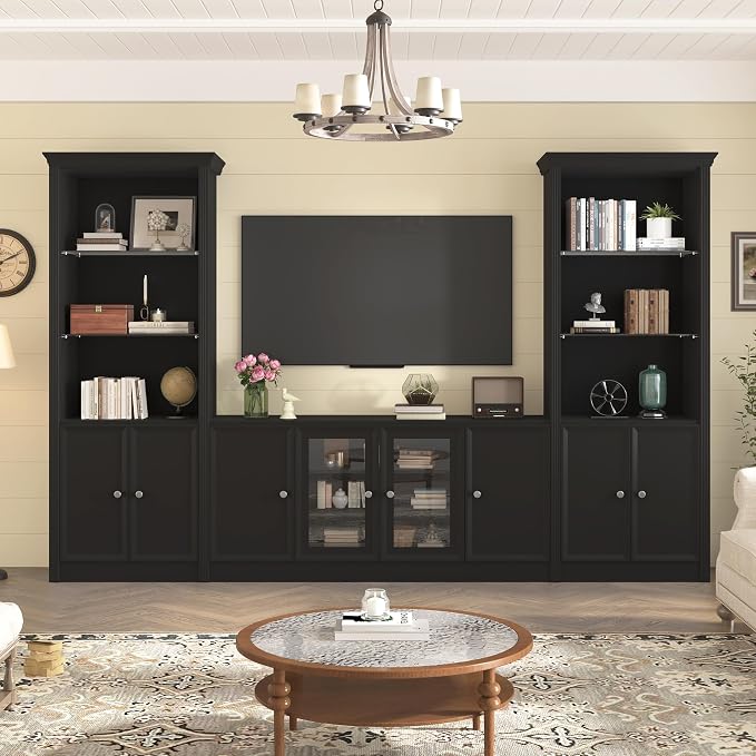 128.2" W Entertainment Center by Merax