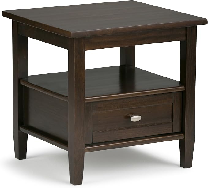 SIMPLIHOME Warm Shaker End Table by SimpliHome