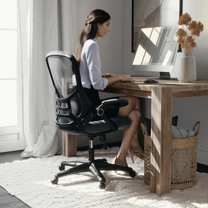 Flash Furniture Porter High-Back Swivel Office Chair - Image 7