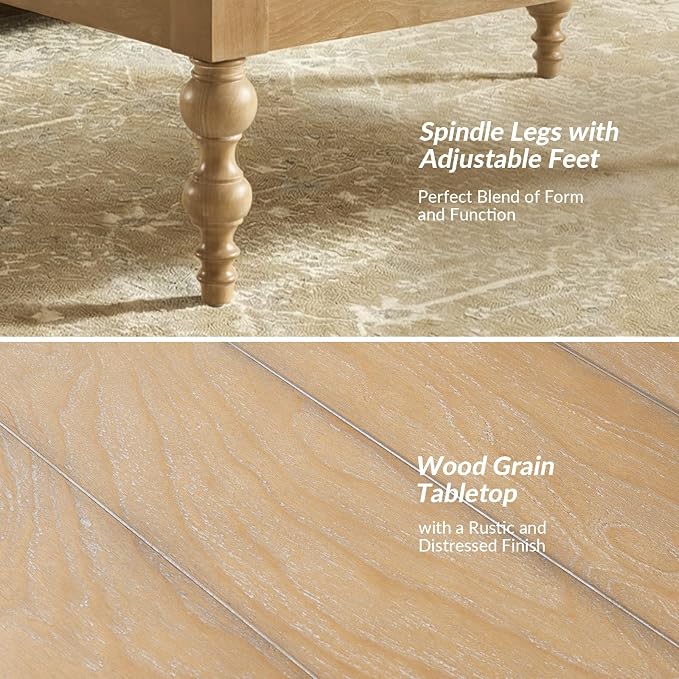 HULALA HOME Coffee Table Lift Top - Image 5