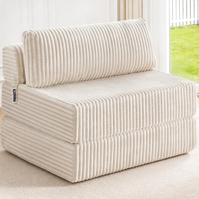 Convertible 4-in-1 Folding Sofa Bed Boneless Sleeper Chair Couch Foldable by Unknown