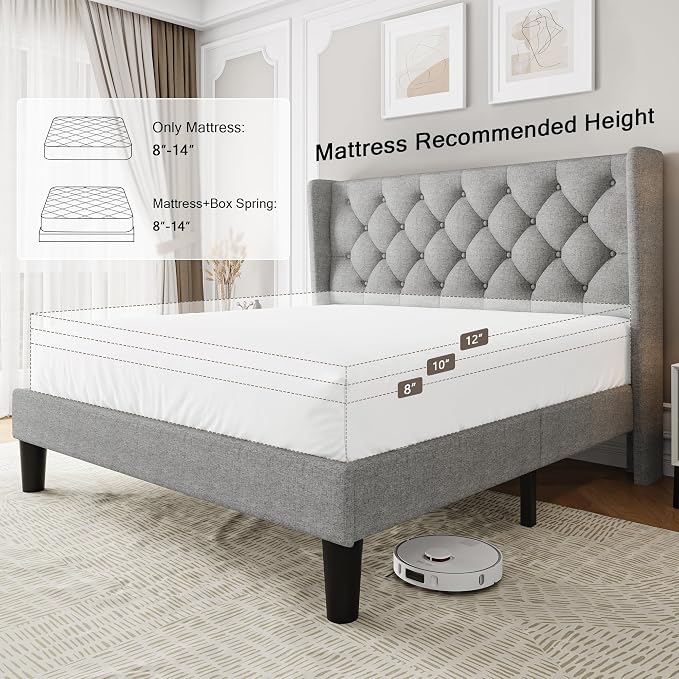 Einhomn Full Size Platform Bed Frame - Image 5