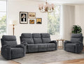 HAOMARKETS 3-Piece Power Recliner Sofa Set by HAOMARKETS