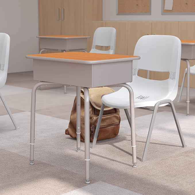 Flash Furniture Billie Student Desk - Image 7
