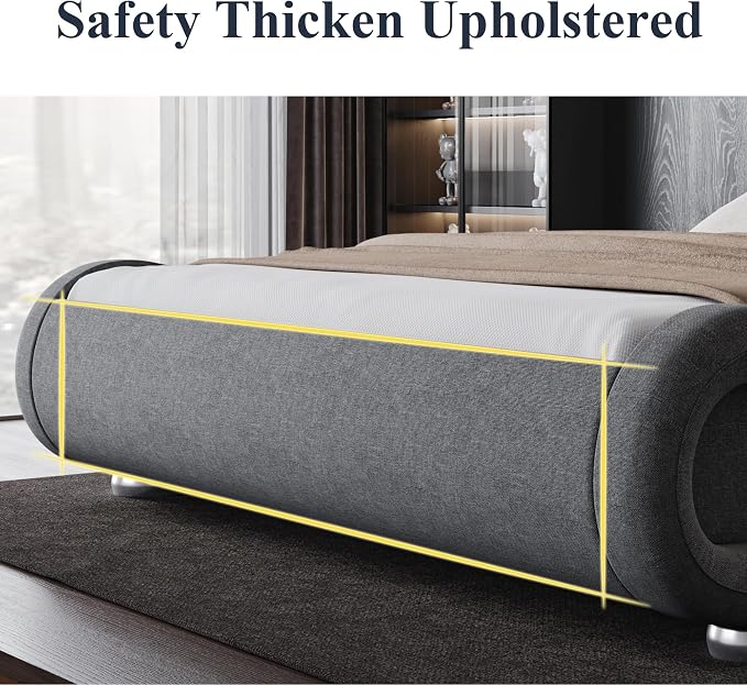 Allewie King Size Bed Frame - Image 5